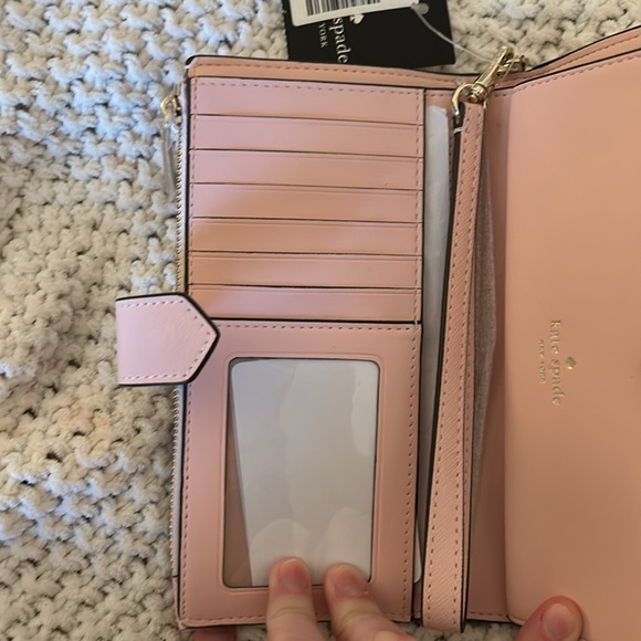 NWT pink Kate Spade Staci Phone Wallet - Picture 5 of 5